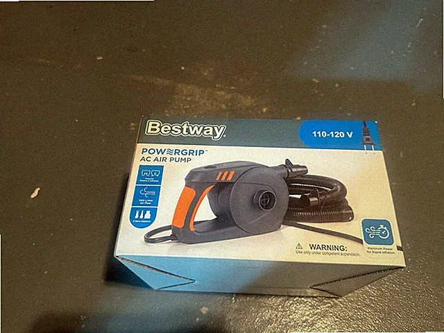 Bestway PowerGrip AC Electric 62197E Air Compressor Pump NEW/SEALED
