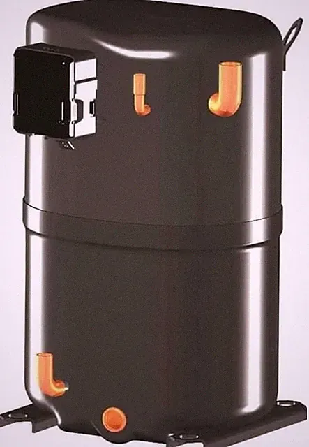 Bristol Reciprocating Compressor, 19800 BTU, 1.5 HP, 230V, Gray, Model H2EB20SAB
