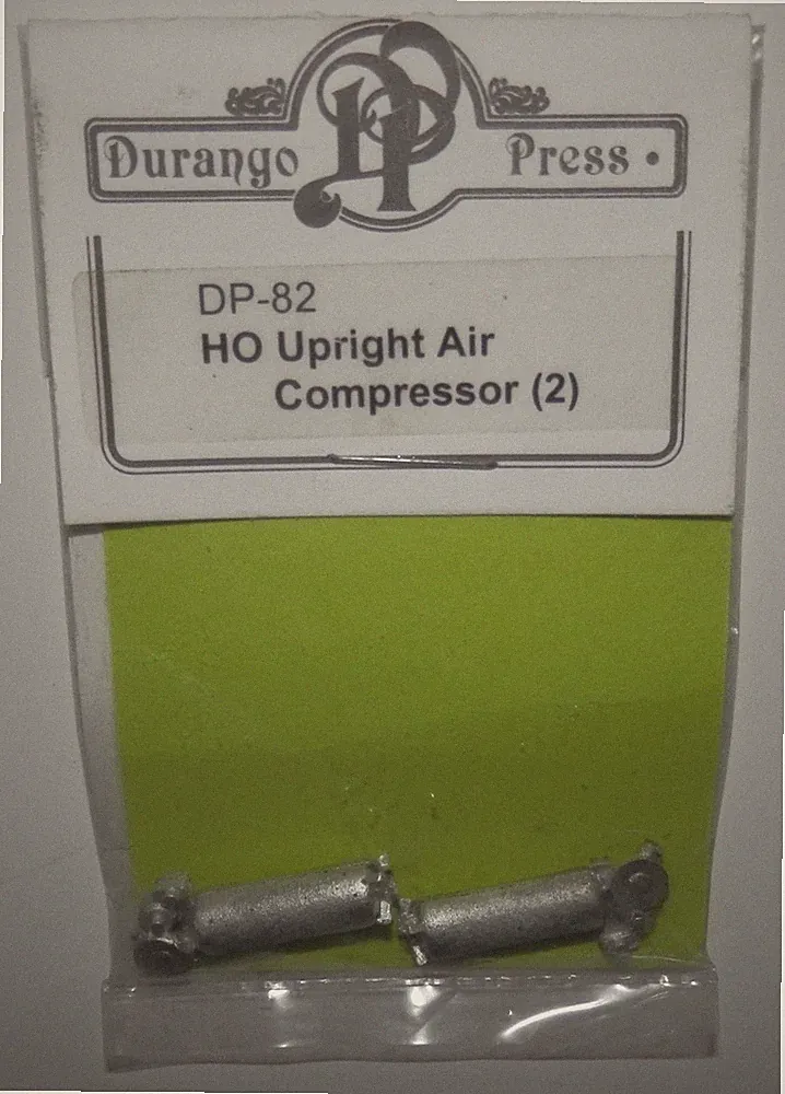 Durango Press HO 1:87 Scale Upright Air Compressor (2pcs) #DP-82 NIP