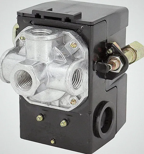 Heavy Duty Air Compressor Pressure Switch 135-175 PSI 4-Port 26A Control Valve