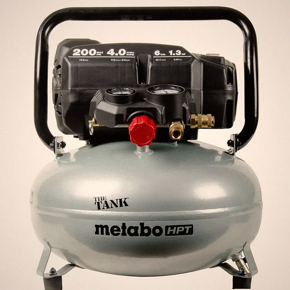 Metabo Hpt The Tank 6 Gallon 200 Psi Job Site Compressor