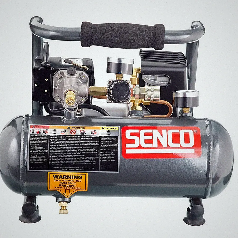 Senco 1 Gal. 1/2 HP Portable Electric Air Compressor Hot Dog 125-PSI Corded 115V